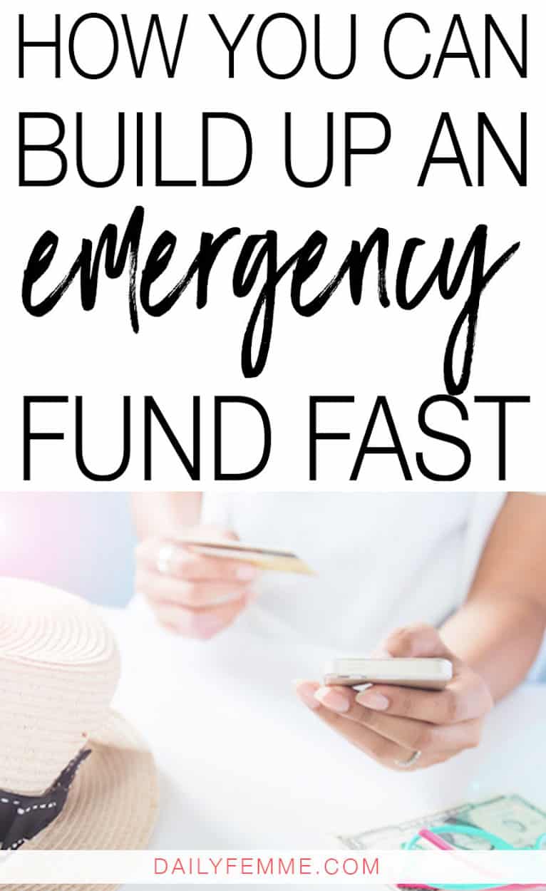 Realised you need an emergency fund but not sure where to start? Check out how you can build up an emergency fund fast (it's not as difficult as it sounds).